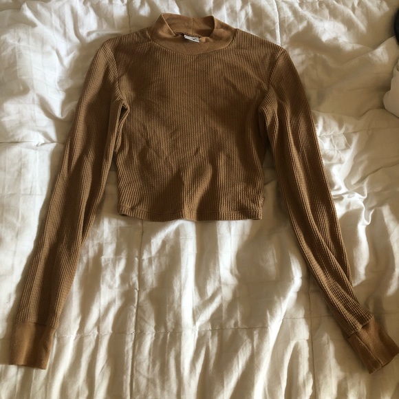 Tna waffle mock neck shirt - Picture 2 of 3